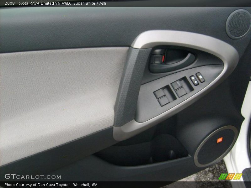 Super White / Ash 2008 Toyota RAV4 Limited V6 4WD