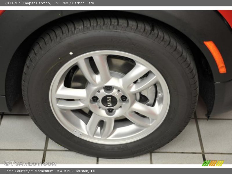 Chili Red / Carbon Black 2011 Mini Cooper Hardtop