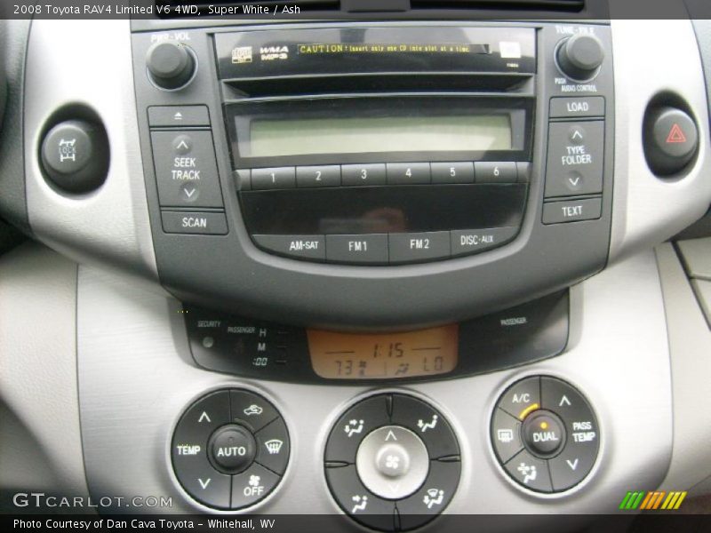Super White / Ash 2008 Toyota RAV4 Limited V6 4WD