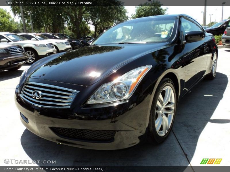 Front 3/4 View of 2008 G 37 Coupe