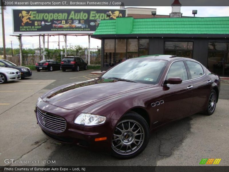 Bordeaux Pontevecchio / Cuoio 2006 Maserati Quattroporte Sport GT