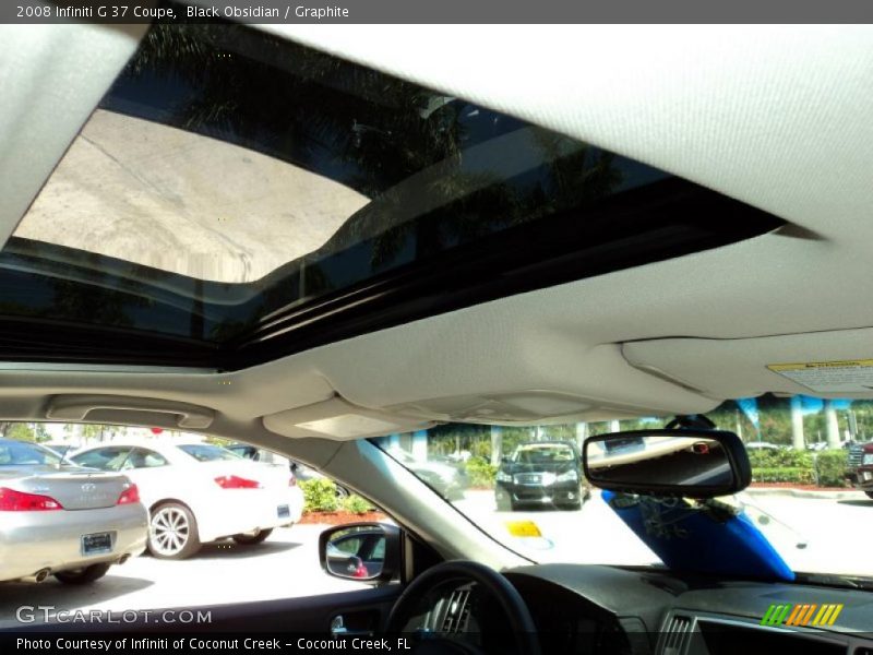 Black Obsidian / Graphite 2008 Infiniti G 37 Coupe