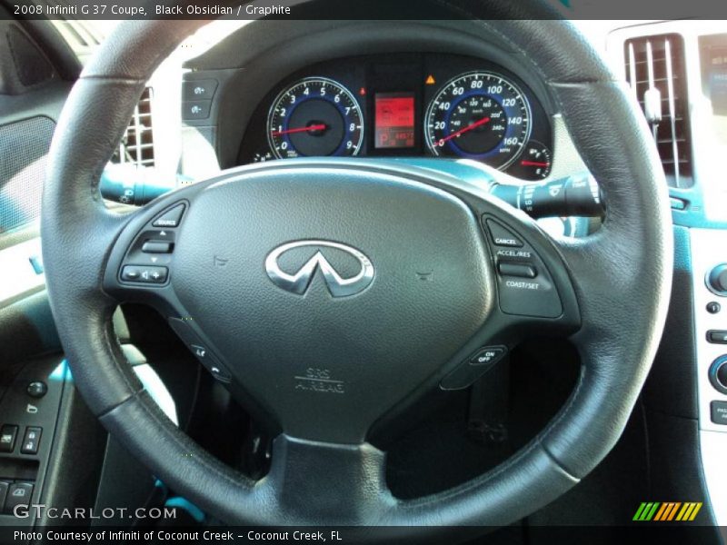 Black Obsidian / Graphite 2008 Infiniti G 37 Coupe