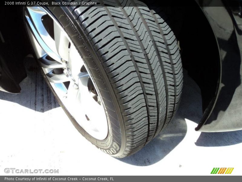 Black Obsidian / Graphite 2008 Infiniti G 37 Coupe
