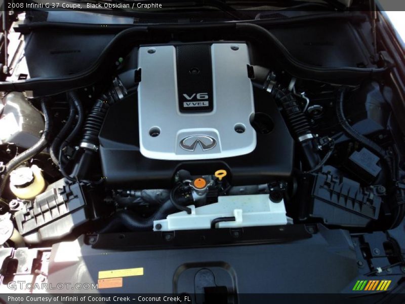 Black Obsidian / Graphite 2008 Infiniti G 37 Coupe