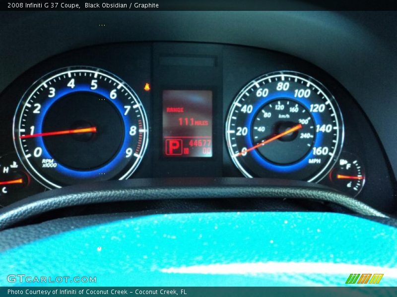 Black Obsidian / Graphite 2008 Infiniti G 37 Coupe