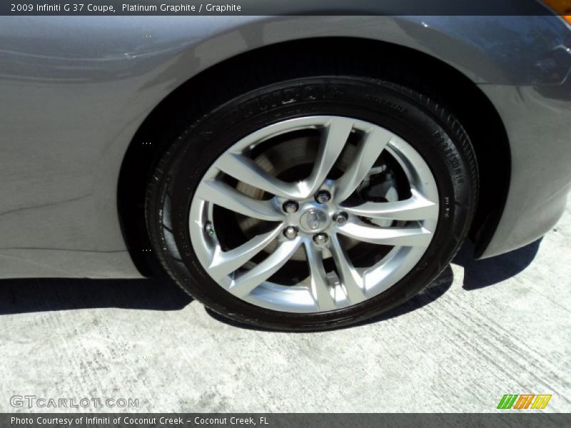 Platinum Graphite / Graphite 2009 Infiniti G 37 Coupe