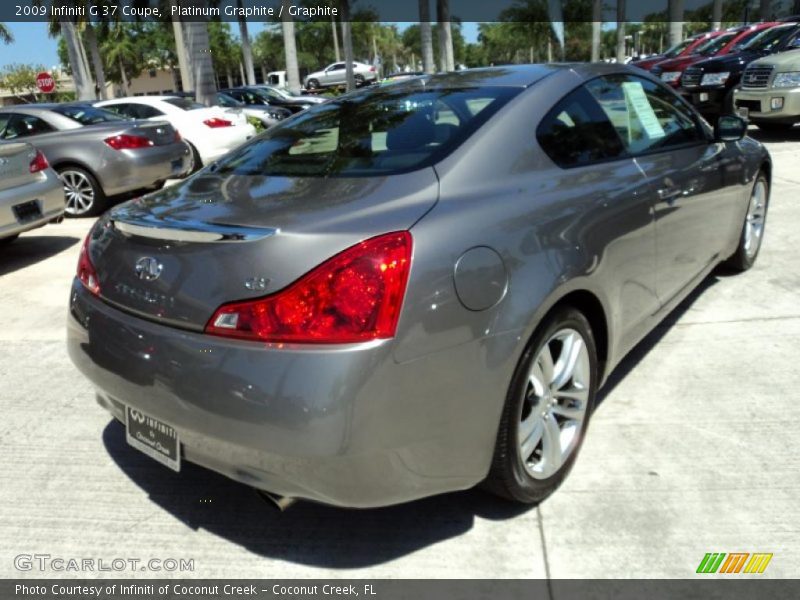 Platinum Graphite / Graphite 2009 Infiniti G 37 Coupe