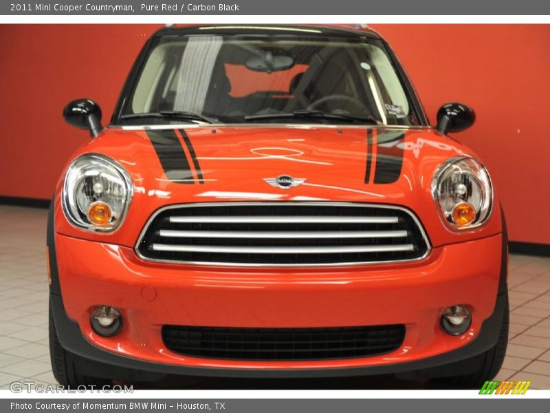 Pure Red / Carbon Black 2011 Mini Cooper Countryman