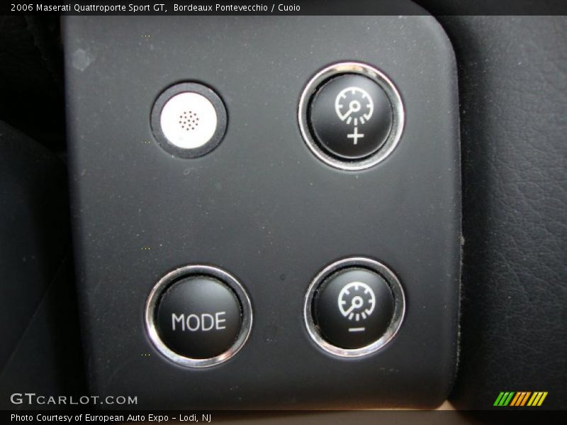 Controls of 2006 Quattroporte Sport GT