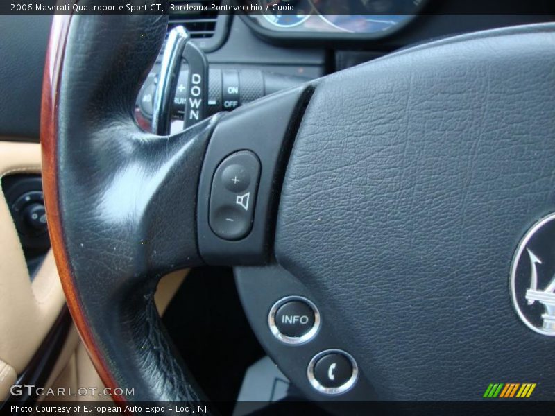 Controls of 2006 Quattroporte Sport GT