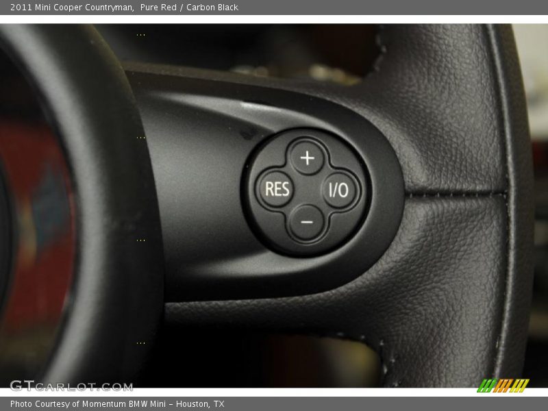 Controls of 2011 Cooper Countryman