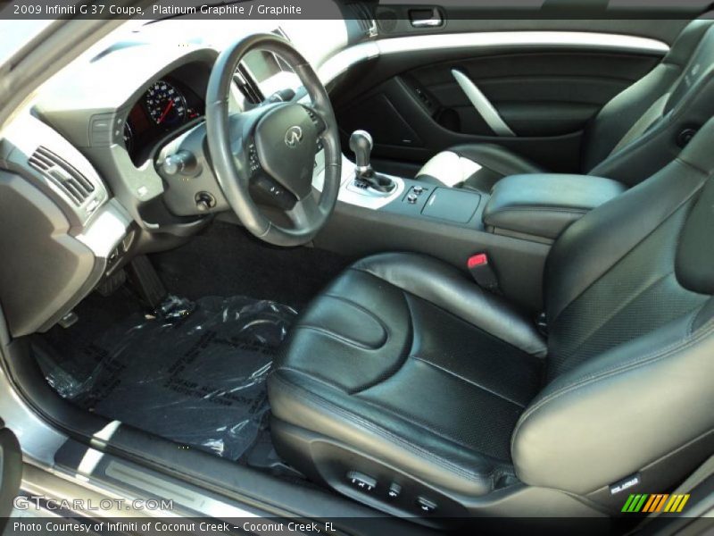 Platinum Graphite / Graphite 2009 Infiniti G 37 Coupe