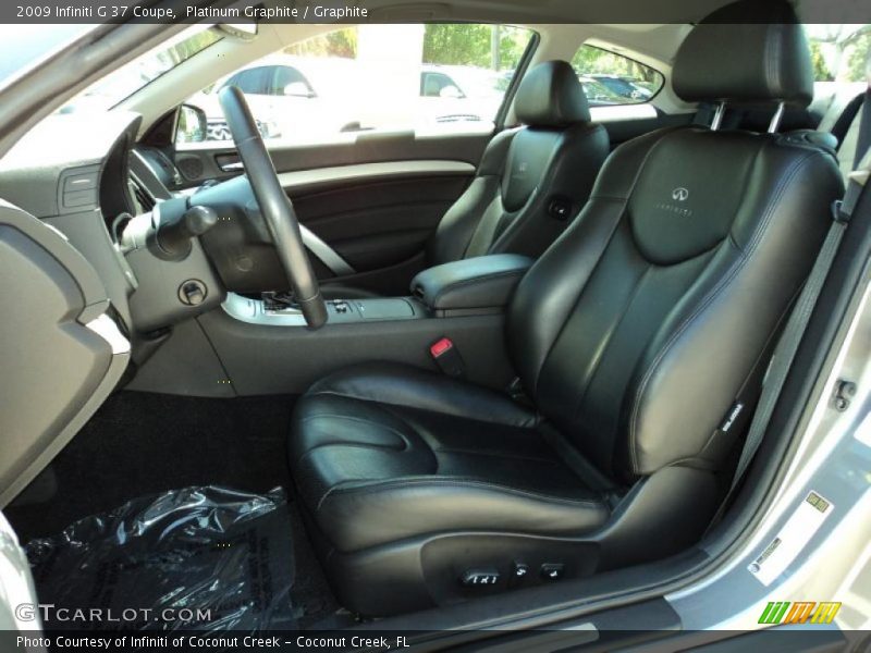 Platinum Graphite / Graphite 2009 Infiniti G 37 Coupe