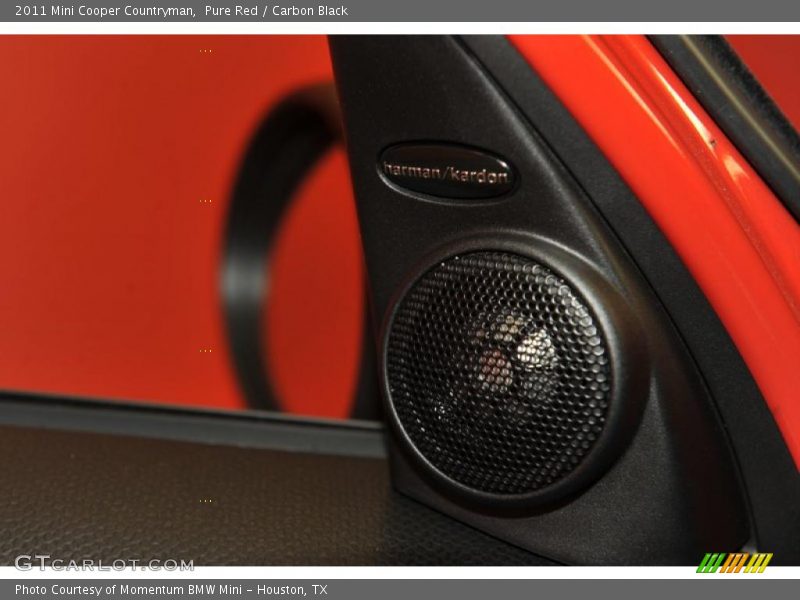 Pure Red / Carbon Black 2011 Mini Cooper Countryman