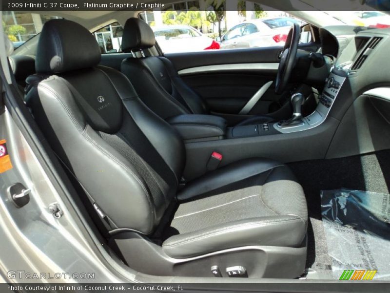 Platinum Graphite / Graphite 2009 Infiniti G 37 Coupe