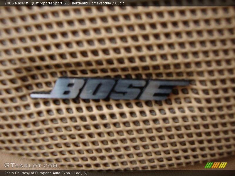 Bordeaux Pontevecchio / Cuoio 2006 Maserati Quattroporte Sport GT