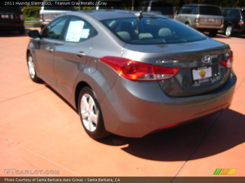 Titanium Gray Metallic / Gray 2011 Hyundai Elantra GLS