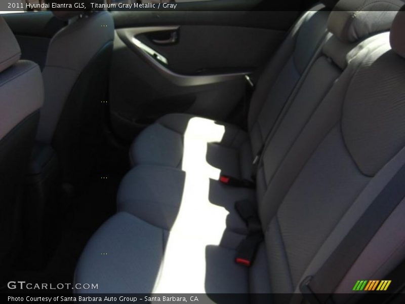 Titanium Gray Metallic / Gray 2011 Hyundai Elantra GLS