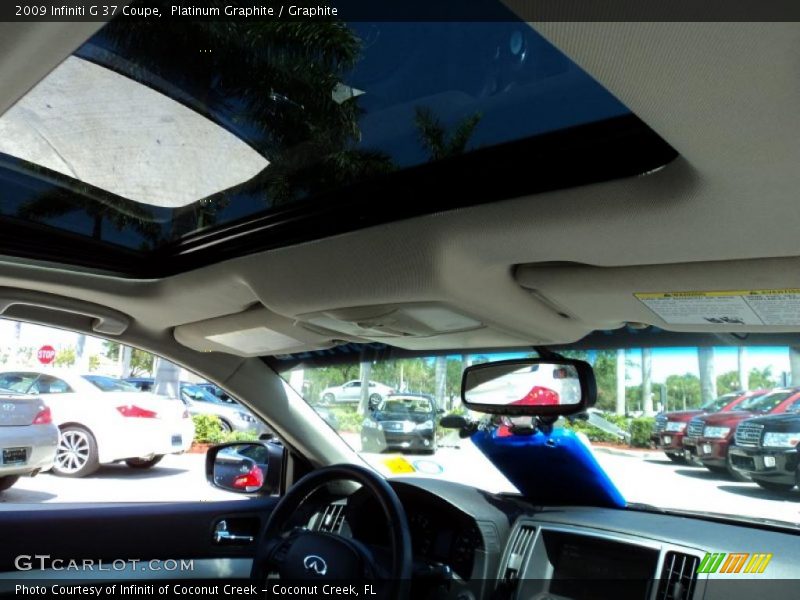 Platinum Graphite / Graphite 2009 Infiniti G 37 Coupe