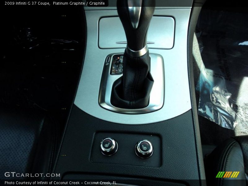 Platinum Graphite / Graphite 2009 Infiniti G 37 Coupe