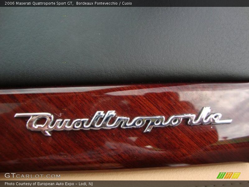  2006 Quattroporte Sport GT Logo
