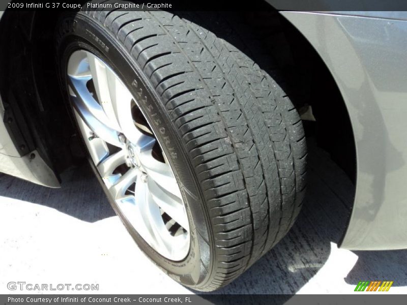 Platinum Graphite / Graphite 2009 Infiniti G 37 Coupe