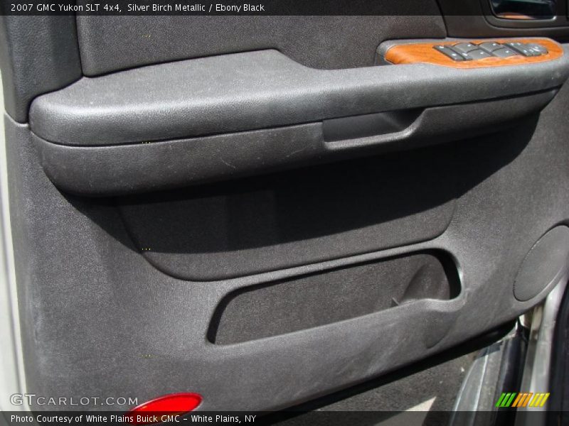 Silver Birch Metallic / Ebony Black 2007 GMC Yukon SLT 4x4