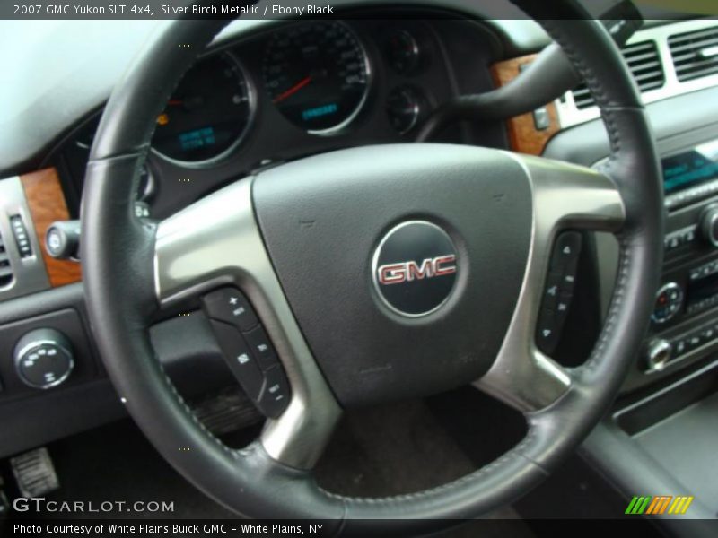 Silver Birch Metallic / Ebony Black 2007 GMC Yukon SLT 4x4