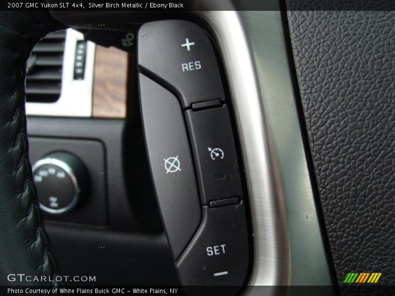 Silver Birch Metallic / Ebony Black 2007 GMC Yukon SLT 4x4