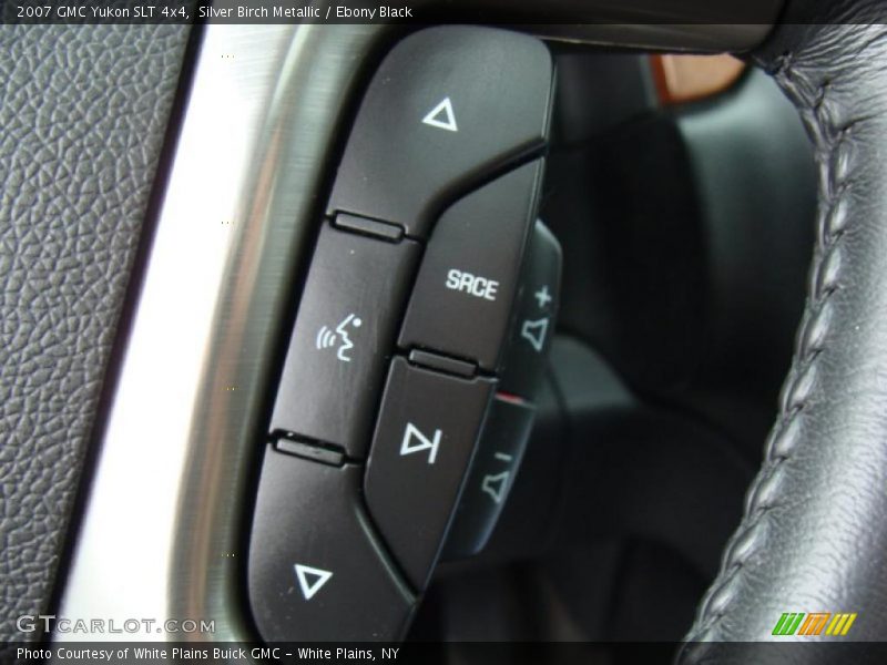 Silver Birch Metallic / Ebony Black 2007 GMC Yukon SLT 4x4