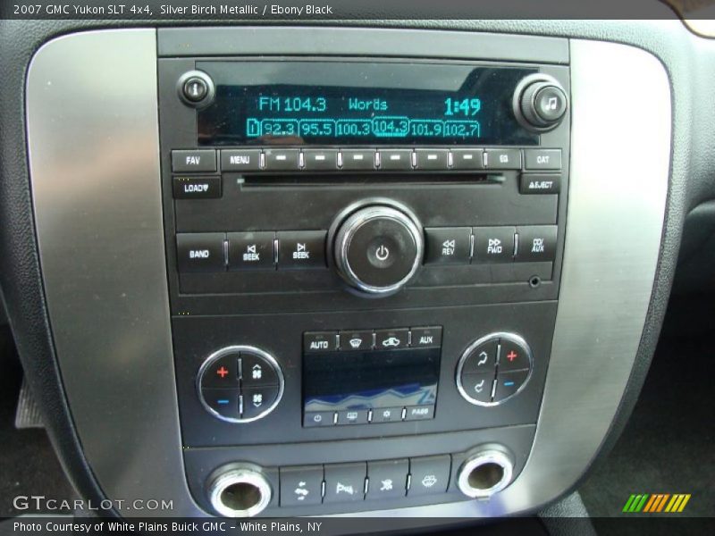 Silver Birch Metallic / Ebony Black 2007 GMC Yukon SLT 4x4