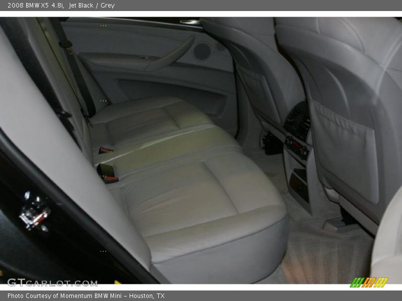 Jet Black / Grey 2008 BMW X5 4.8i