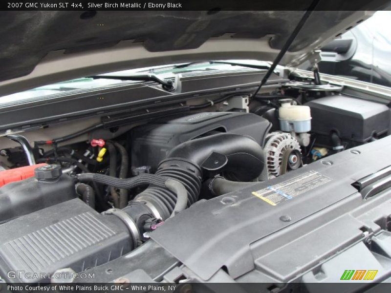 Silver Birch Metallic / Ebony Black 2007 GMC Yukon SLT 4x4