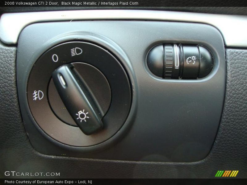 Controls of 2008 GTI 2 Door