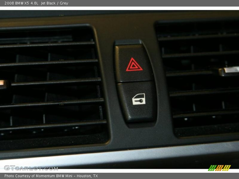 Jet Black / Grey 2008 BMW X5 4.8i