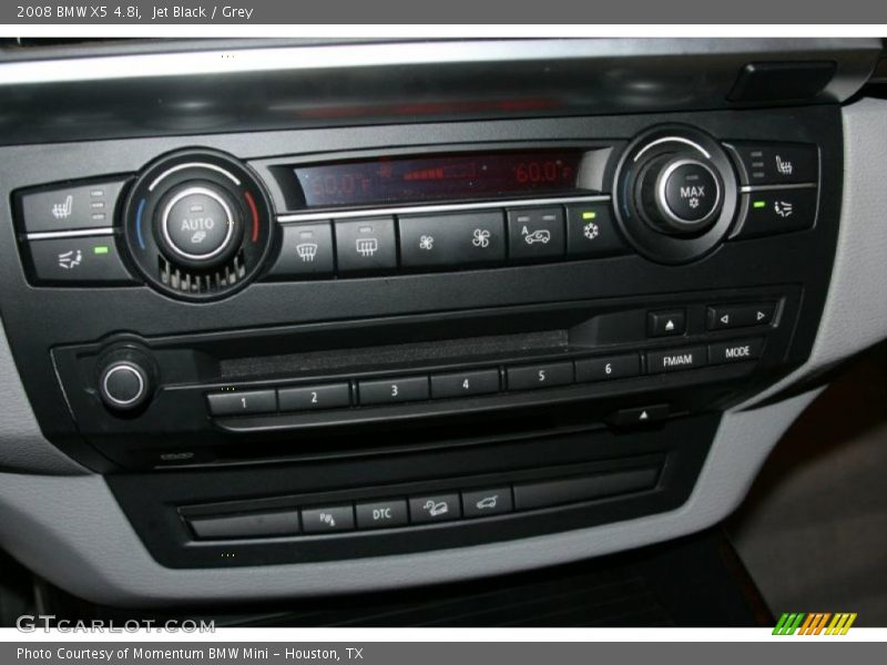 Jet Black / Grey 2008 BMW X5 4.8i