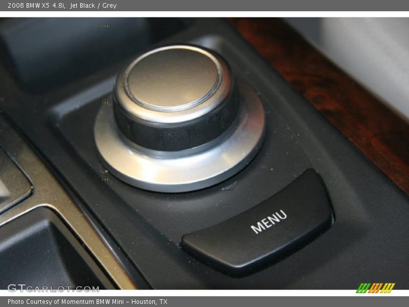 Jet Black / Grey 2008 BMW X5 4.8i
