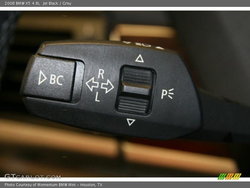 Jet Black / Grey 2008 BMW X5 4.8i