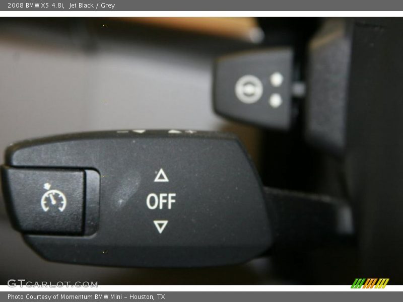 Jet Black / Grey 2008 BMW X5 4.8i