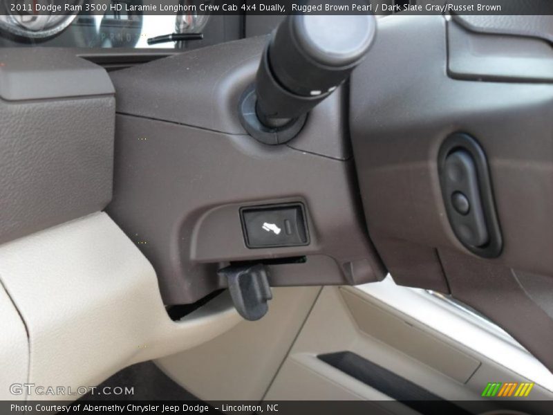 Rugged Brown Pearl / Dark Slate Gray/Russet Brown 2011 Dodge Ram 3500 HD Laramie Longhorn Crew Cab 4x4 Dually