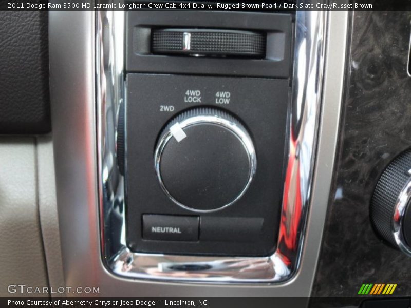 Rugged Brown Pearl / Dark Slate Gray/Russet Brown 2011 Dodge Ram 3500 HD Laramie Longhorn Crew Cab 4x4 Dually