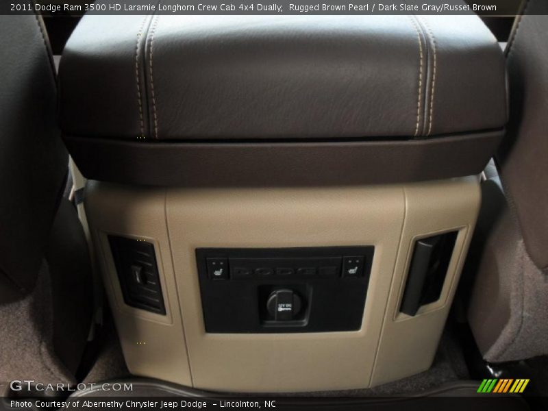 Rugged Brown Pearl / Dark Slate Gray/Russet Brown 2011 Dodge Ram 3500 HD Laramie Longhorn Crew Cab 4x4 Dually