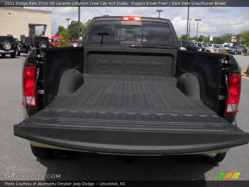 Rugged Brown Pearl / Dark Slate Gray/Russet Brown 2011 Dodge Ram 3500 HD Laramie Longhorn Crew Cab 4x4 Dually