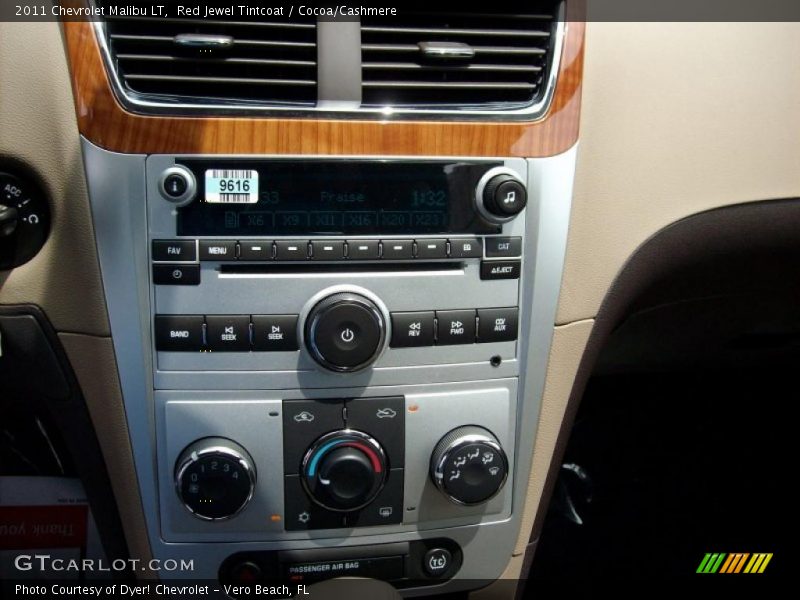 Red Jewel Tintcoat / Cocoa/Cashmere 2011 Chevrolet Malibu LT