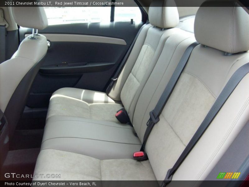 Red Jewel Tintcoat / Cocoa/Cashmere 2011 Chevrolet Malibu LT