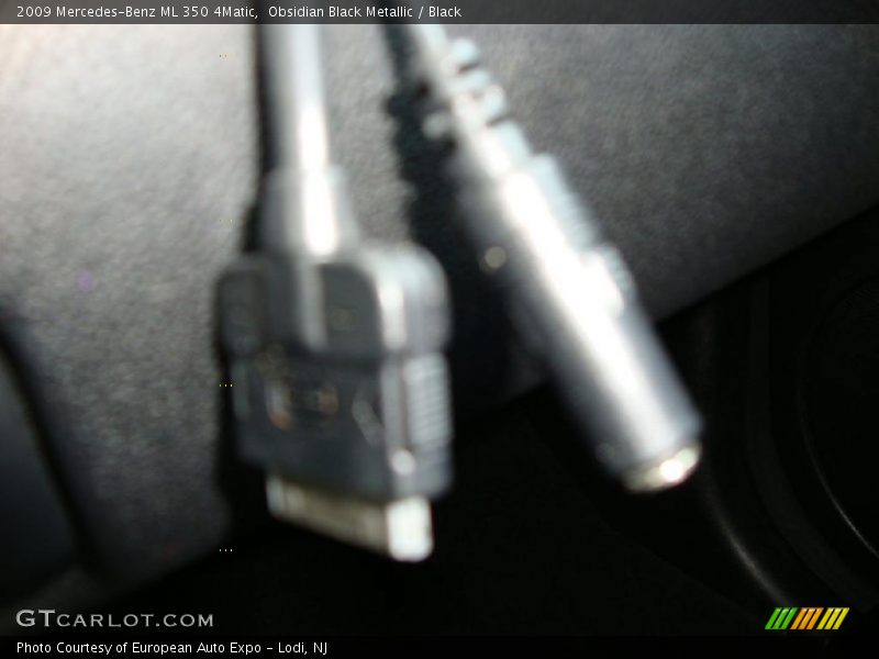 Obsidian Black Metallic / Black 2009 Mercedes-Benz ML 350 4Matic