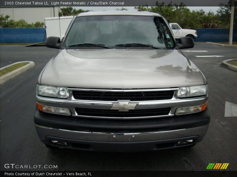 Light Pewter Metallic / Gray/Dark Charcoal 2003 Chevrolet Tahoe LS