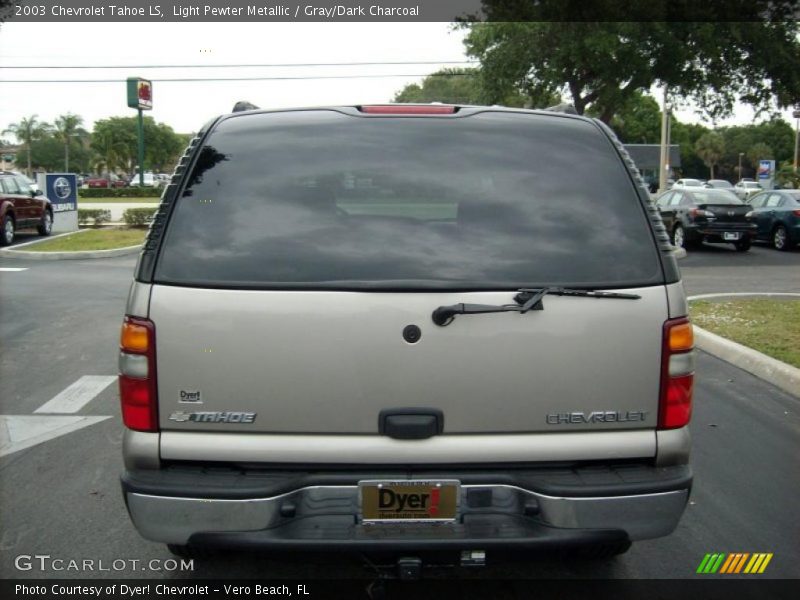 Light Pewter Metallic / Gray/Dark Charcoal 2003 Chevrolet Tahoe LS