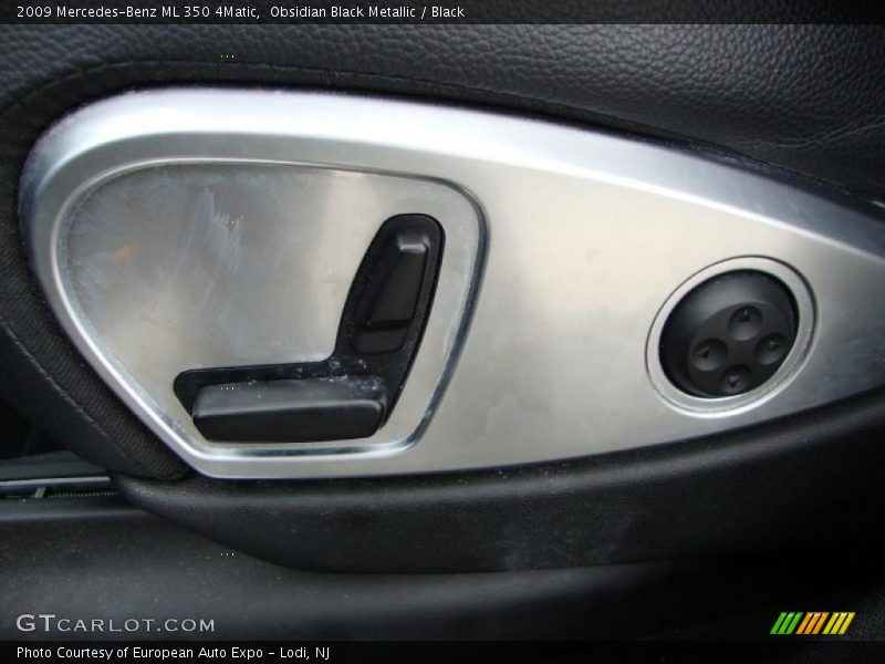 Obsidian Black Metallic / Black 2009 Mercedes-Benz ML 350 4Matic